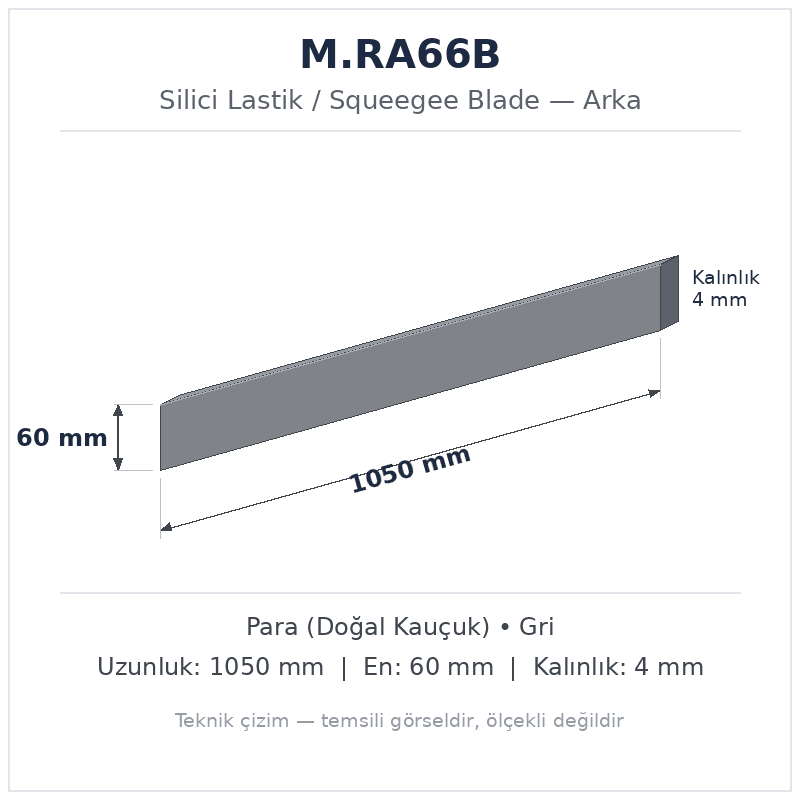 Silici Lastik M.RA66B