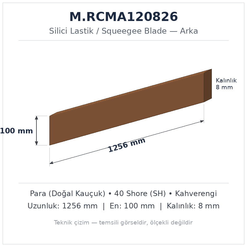 Silici Lastik M.RCMA120826