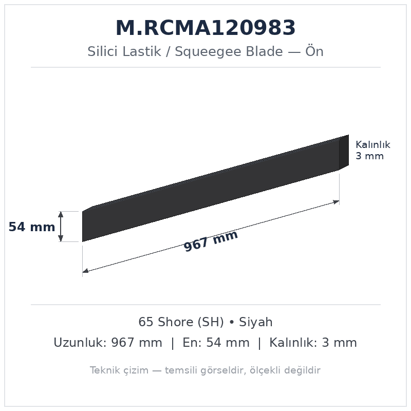 Silici Lastik M.RCMA120983