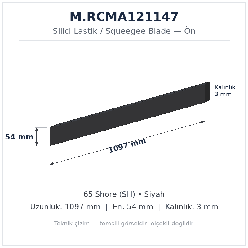 Silici Lastik M.RCMA121147