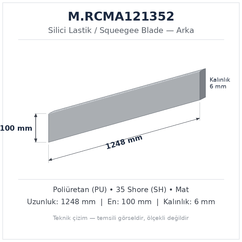Silici Lastik M.RCMA121352