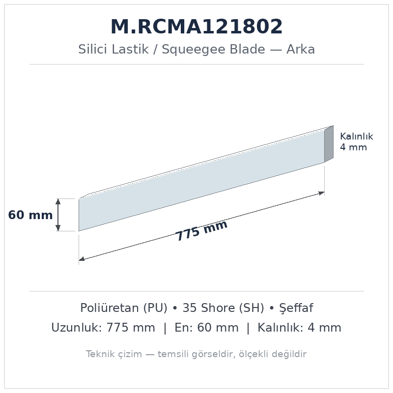 Silici Lastik M.RCMA121802