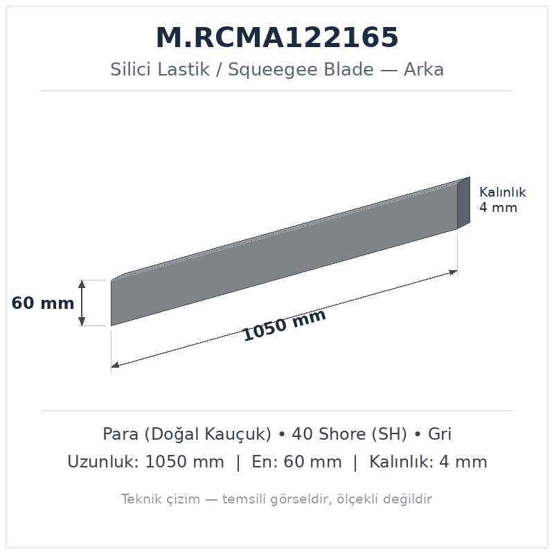 Silici Lastik M.RCMA122165