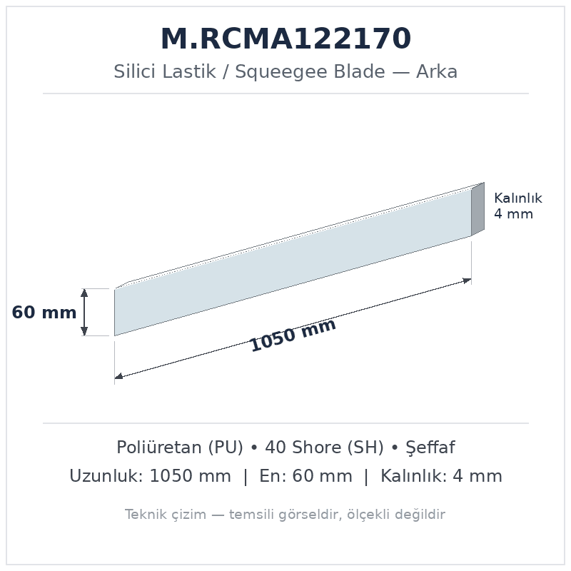 Silici Lastik M.RCMA122170