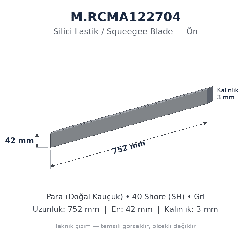 Silici Lastik M.RCMA122704