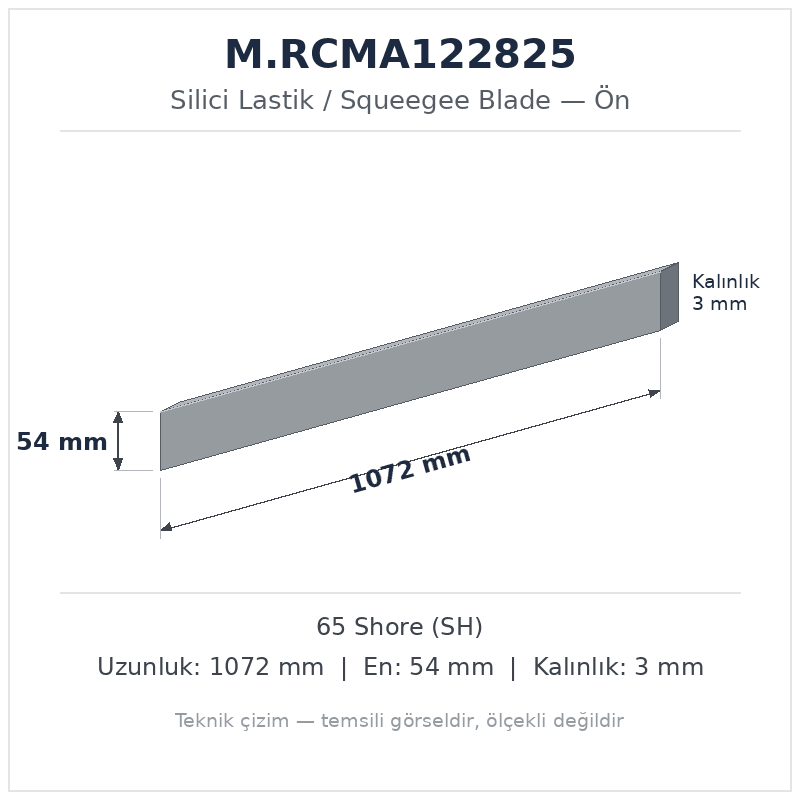 Silici Lastik M.RCMA122825