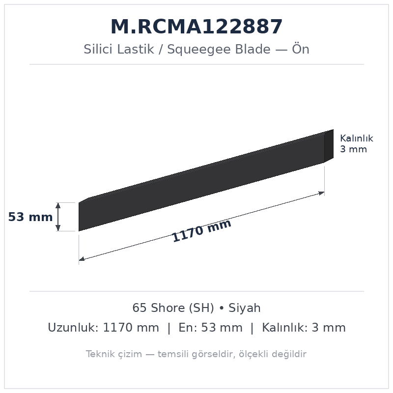 Silici Lastik M.RCMA122887