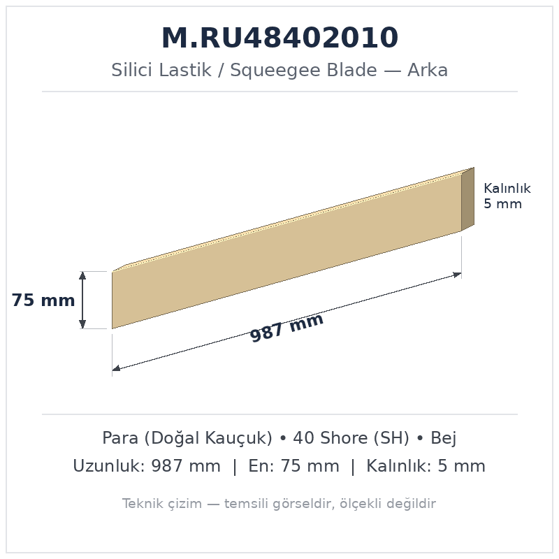 Silici Lastik M.RU48402010