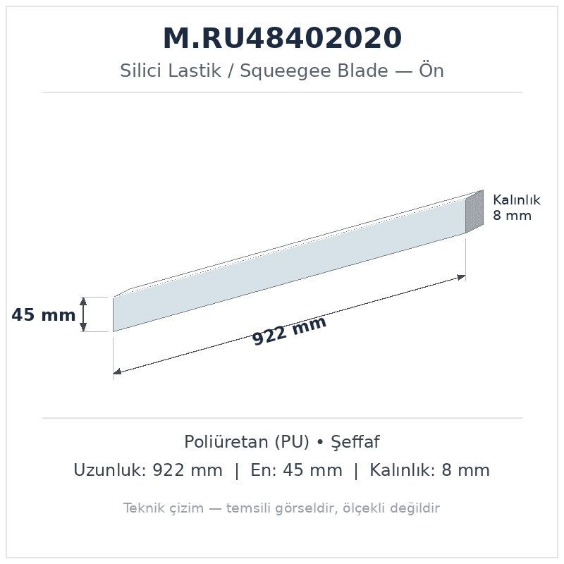 Silici Lastik M.RU48402020