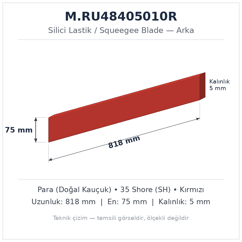 Silici Lastik M.RU48405010R