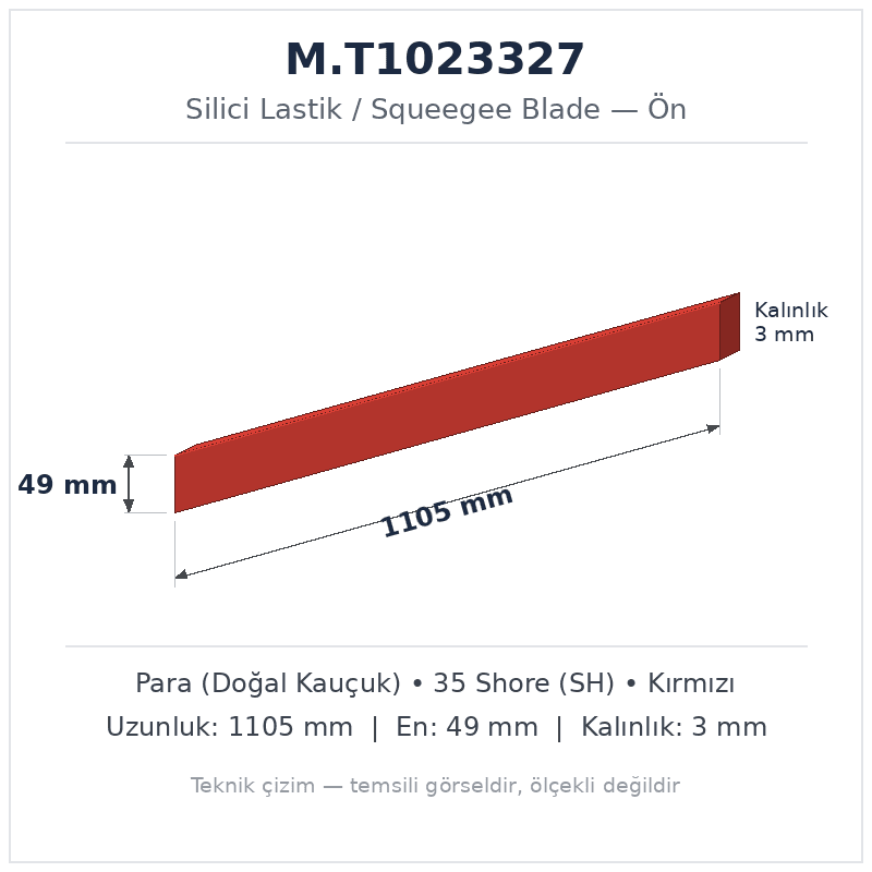 Silici Lastik M.T1023327