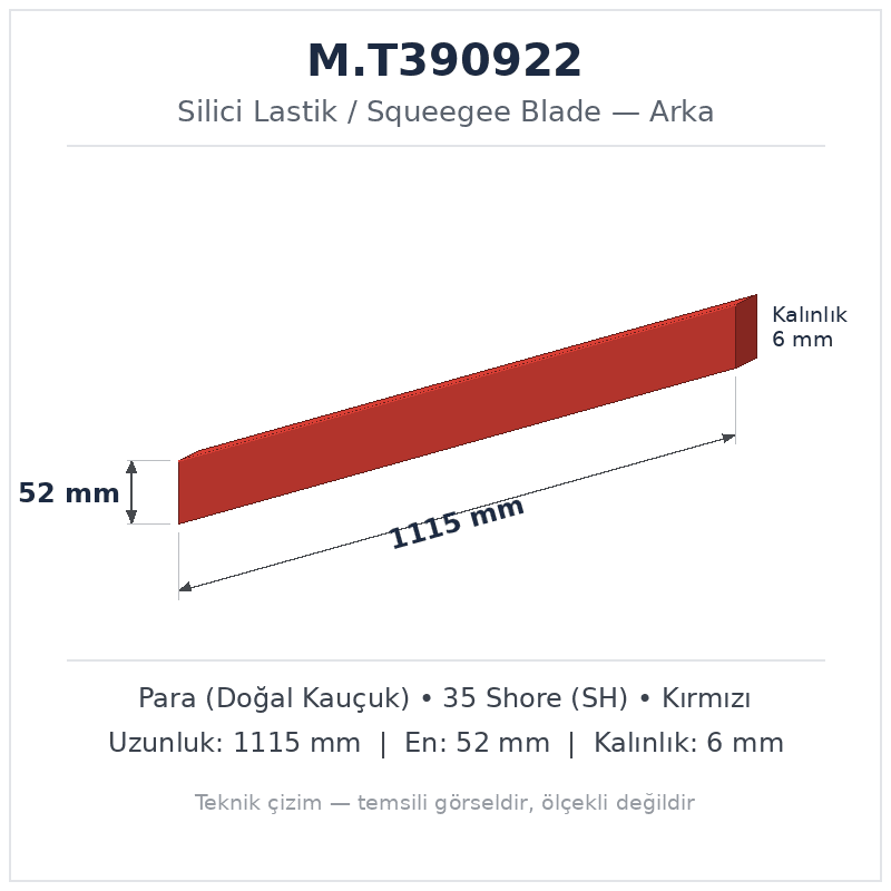 Silici Lastik M.T390922