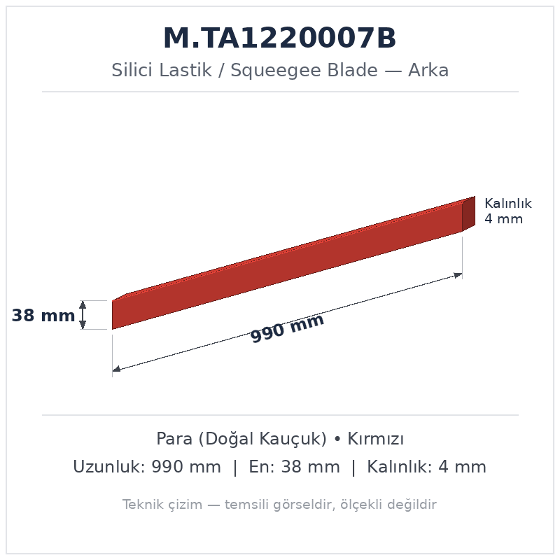 Silici Lastik M.TA1220007B