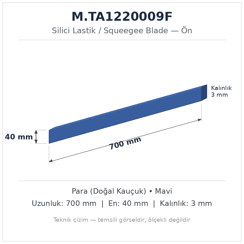 Silici Lastik M.TA1220009F