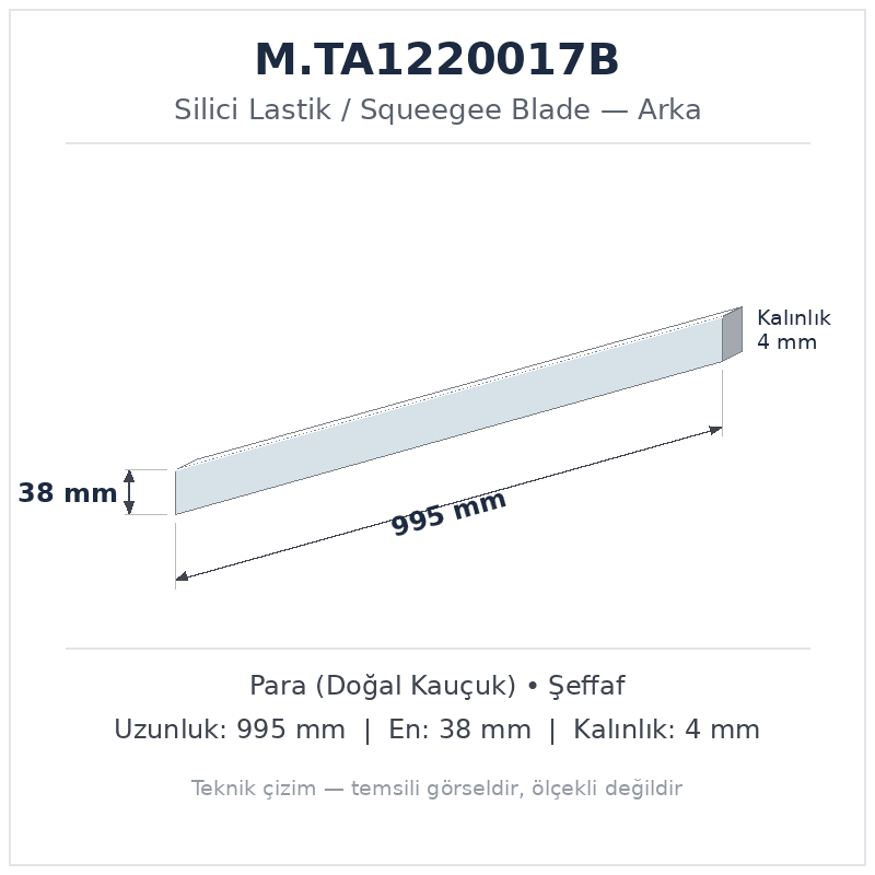 Silici Lastik M.TA1220017B