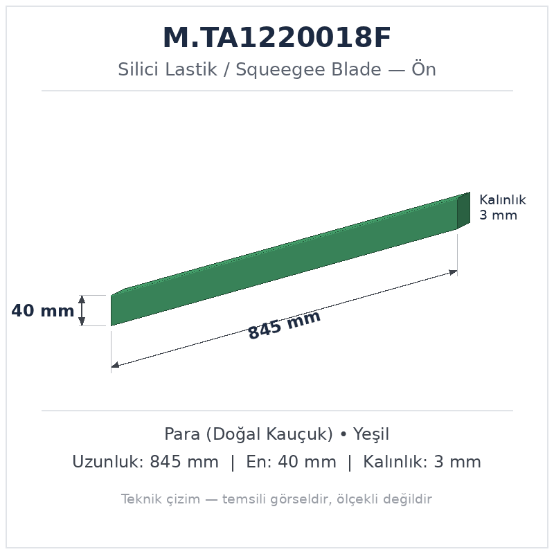 Silici Lastik M.TA1220018F