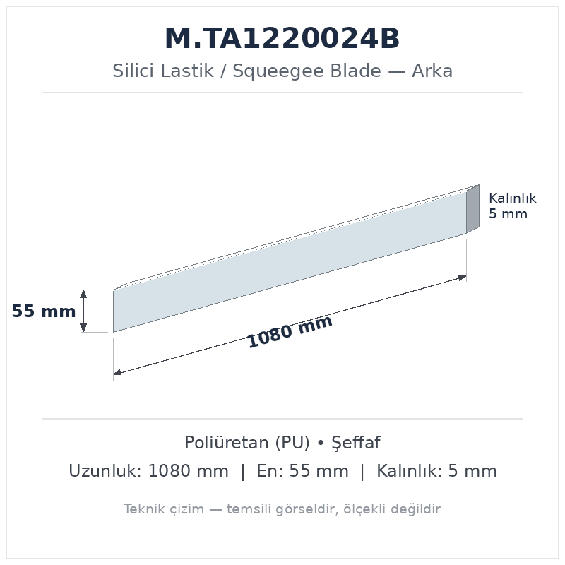 Silici Lastik M.TA1220024B