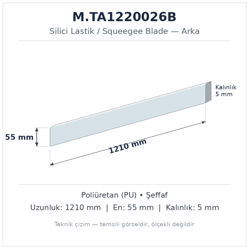 Silici Lastik M.TA1220026B
