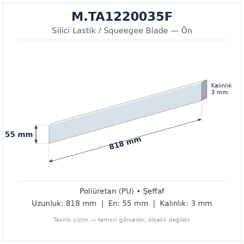 Silici Lastik M.TA1220035F