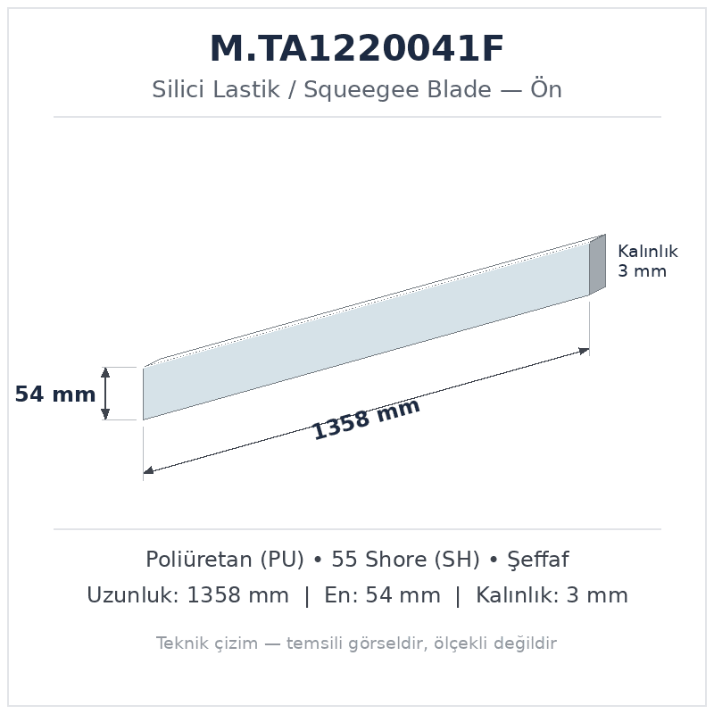 Silici Lastik M.TA1220041F