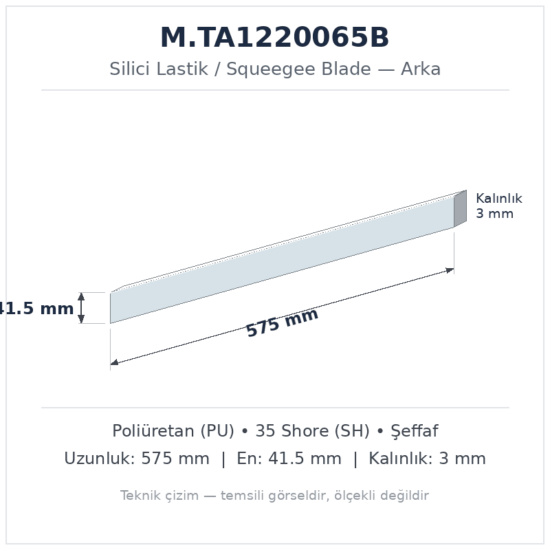 Silici Lastik M.TA1220065B