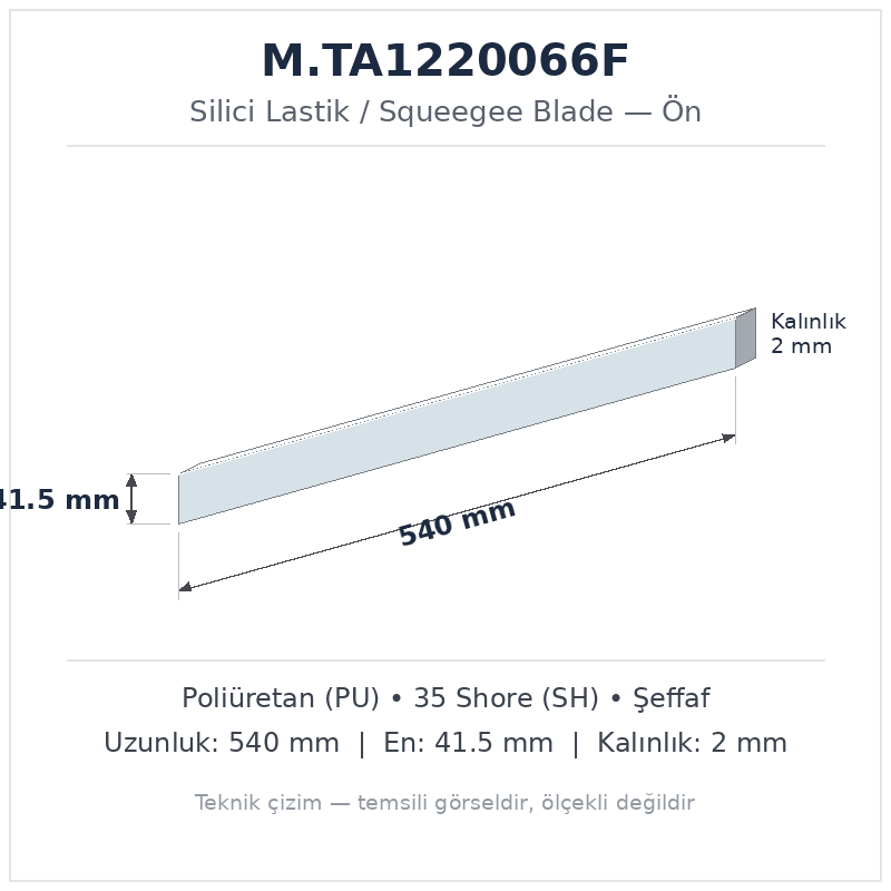 Silici Lastik M.TA1220066F