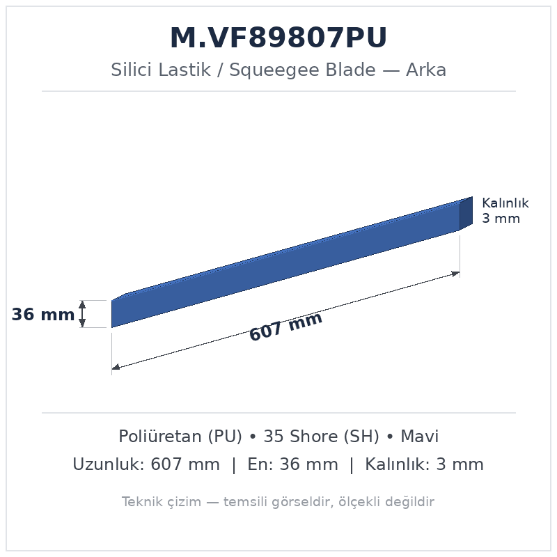 Silici Lastik M.VF89807PU
