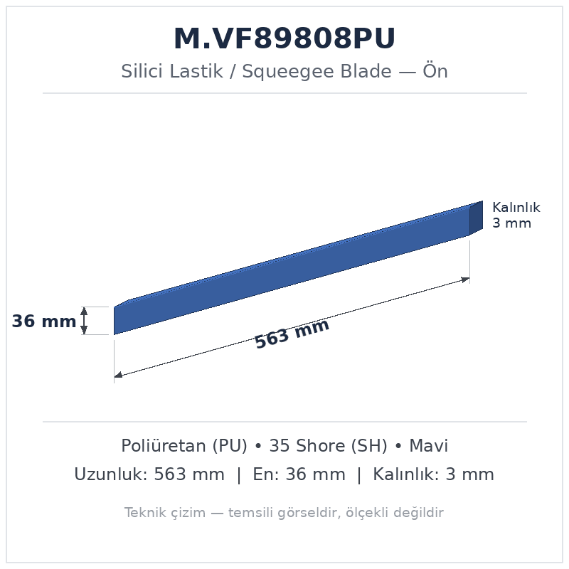 Silici Lastik M.VF89808PU