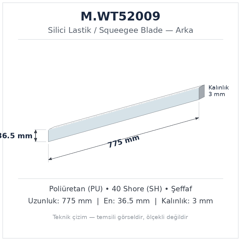 Silici Lastik M.WT52009