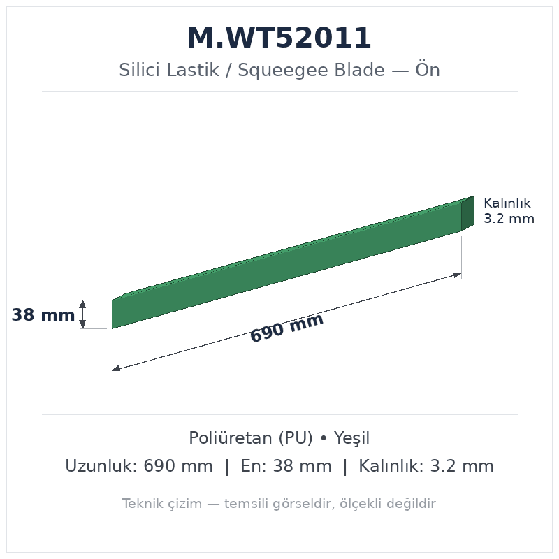 Silici Lastik M.WT52011