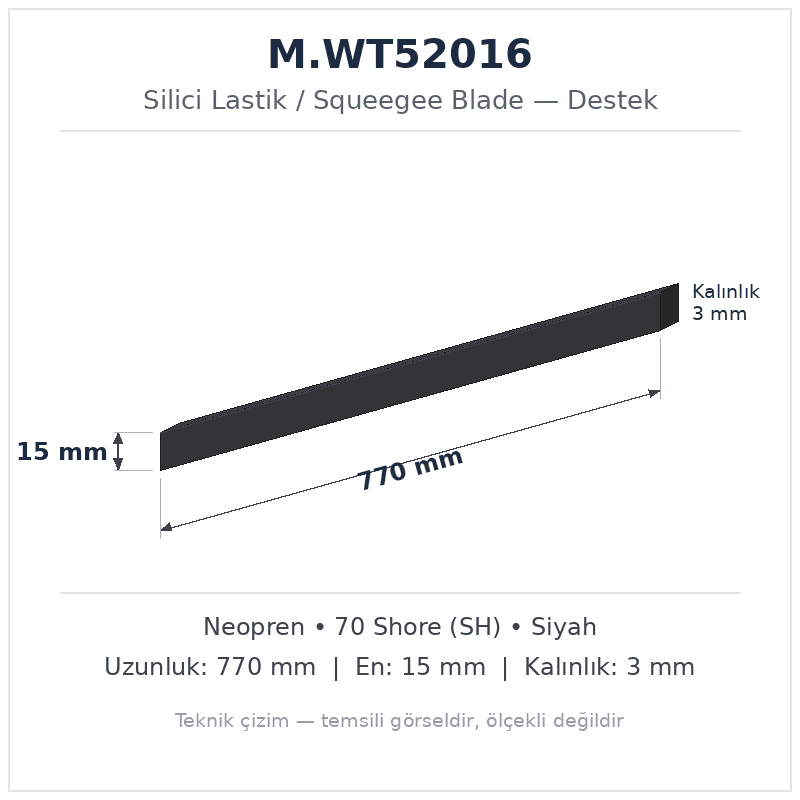 Destek Parçası M.WT52016