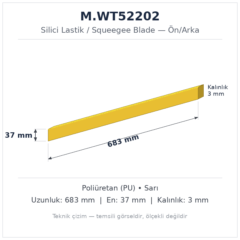 Silici Lastik M.WT52202
