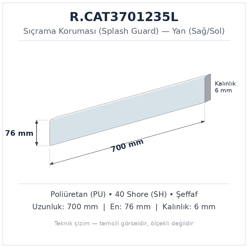 Sıçrama Koruması R.CAT3701235L