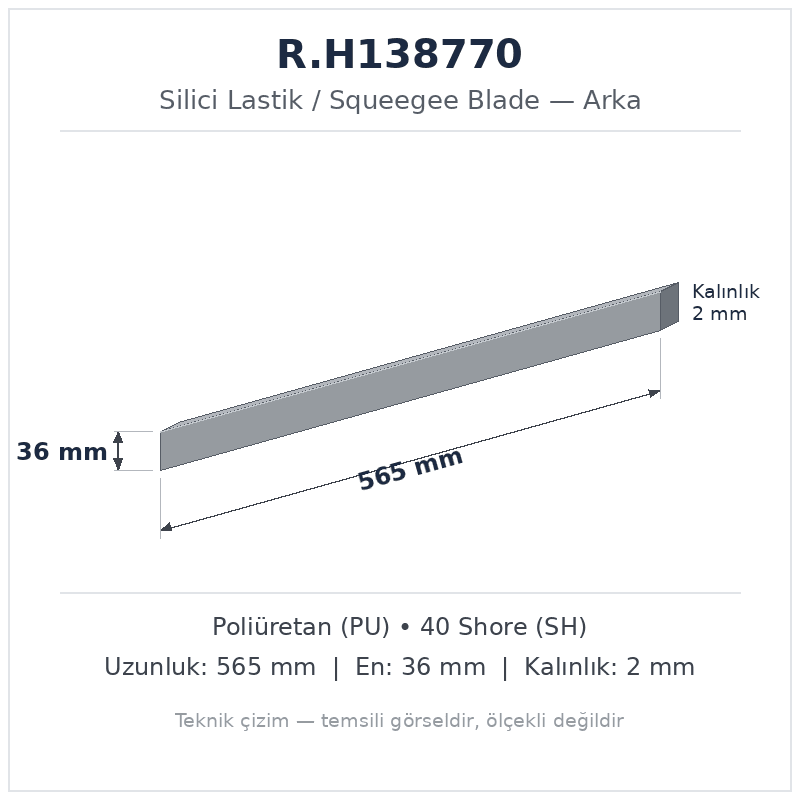 Silici Lastik R.H138770