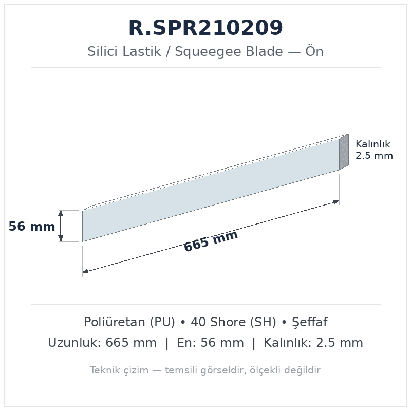 Silici Lastik R.SPR210209