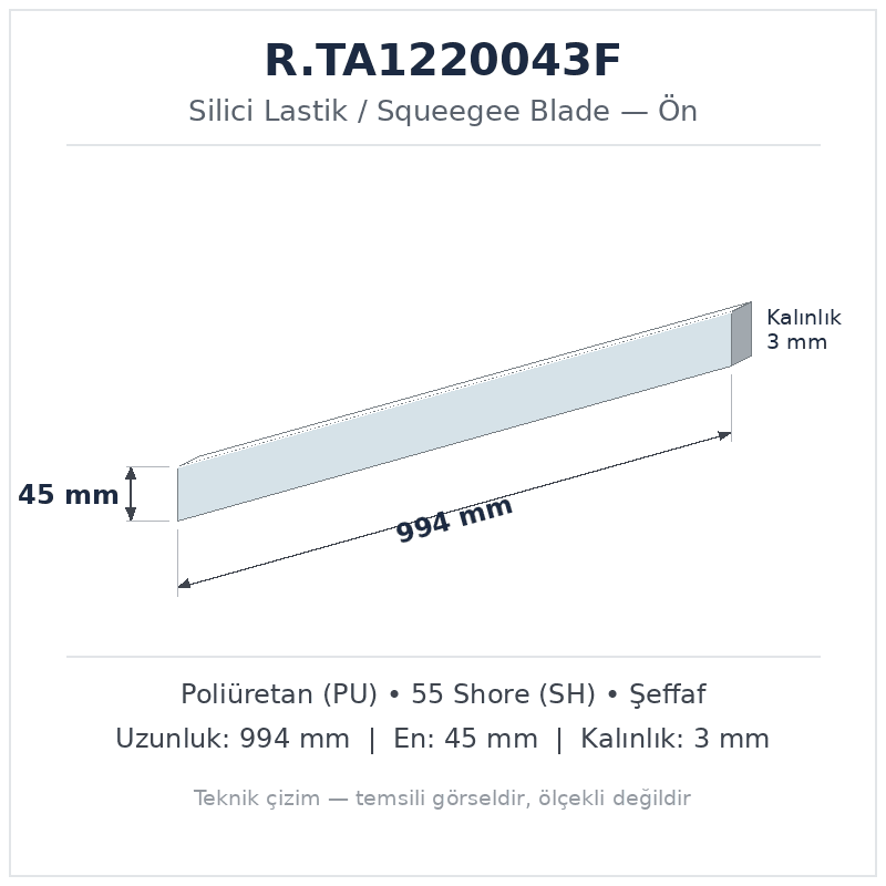 Silici Lastik R.TA1220043F