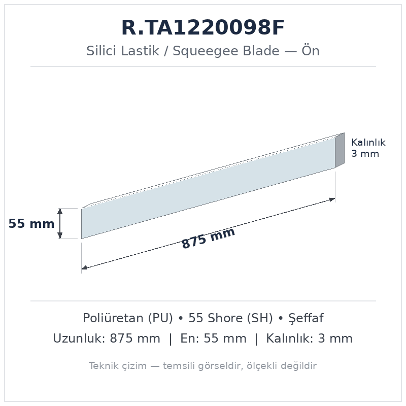 Silici Lastik R.TA1220098F