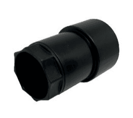 Ø 32 Esnek Hortum için Nylon Ø 58 Ağızlık ABS Döner Kovan