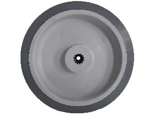 PU Tahrik Tekerleği Ø198 mm (Frezeli Göbek)