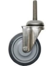 Tekerlek Ø80 mm (M12x70, Inox)