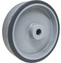 Oluklu İz Bırakmayan Tekerlek Ø175x45 mm