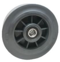 Tornalanmış Kauçuk Tekerlek Ø175x60 mm
