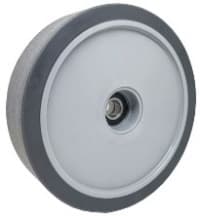 Tornalanmış Tekerlek Ø200 mm (Gri, Rulmanlı)