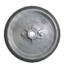 Tekerlek Ø125 mm (Gri/Gri)