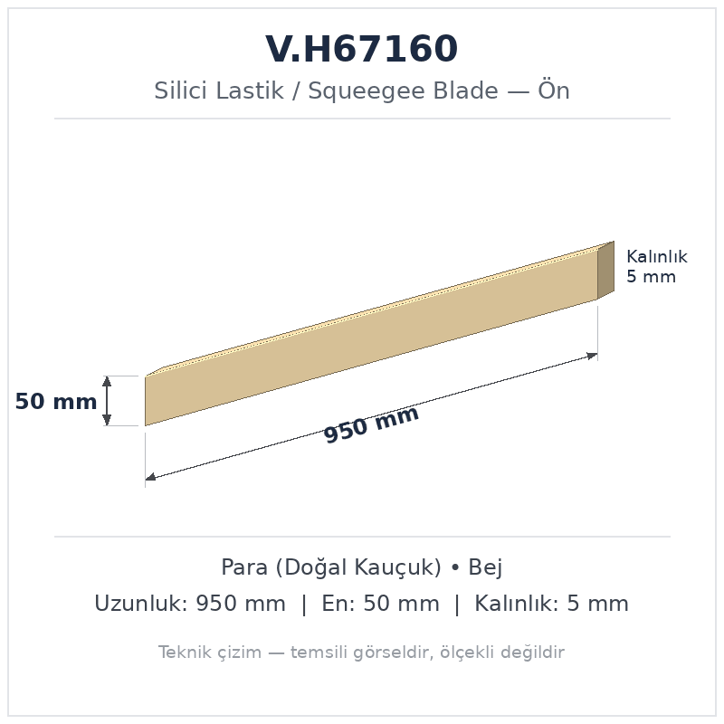Silici Lastik V.H67160