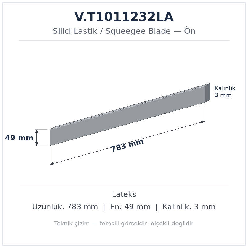 Silici Lastik V.T1011232LA