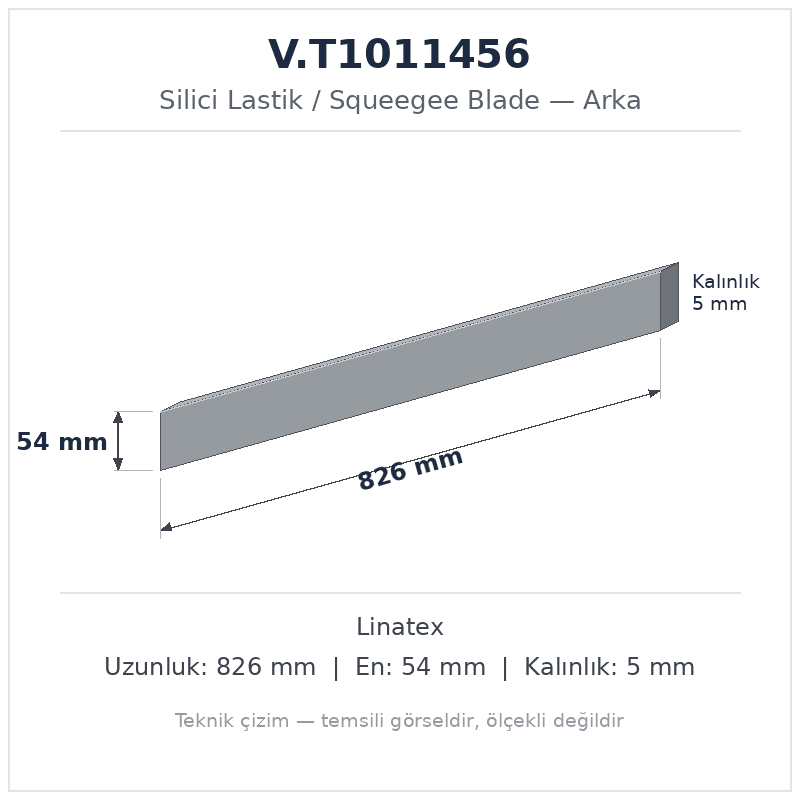Silici Lastik V.T1011456