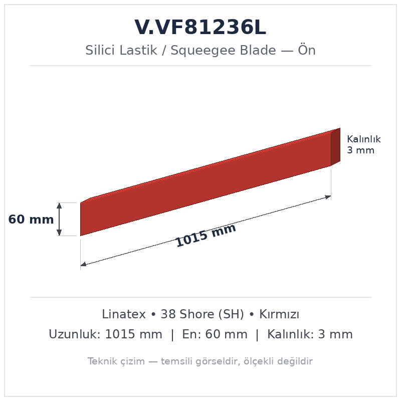 Silici Lastik V.VF81236L