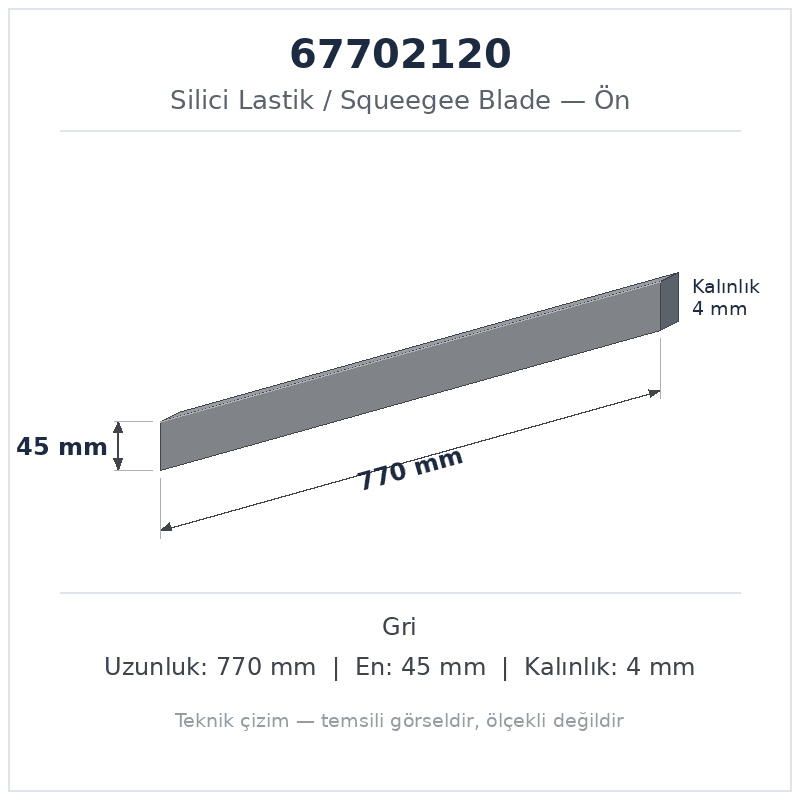 Silici Lastik 67702120