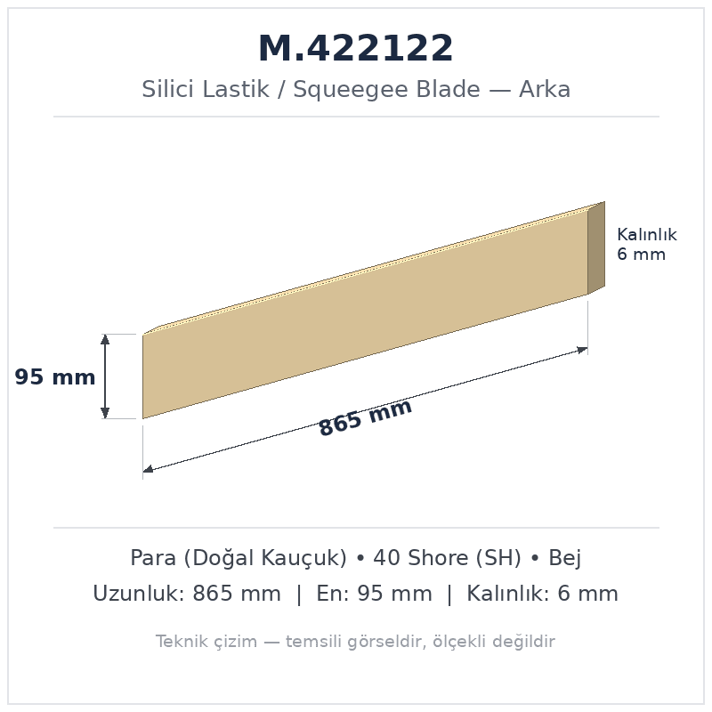 Silici Lastik M.422122